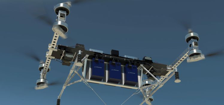 boeing 225 kg yük taşıyabilen dev bir drone tasarladı 6
