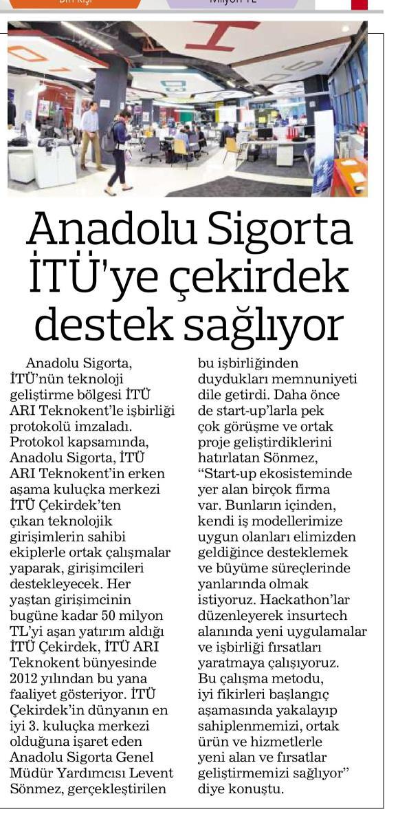 İTÜ Çekirdek Basın